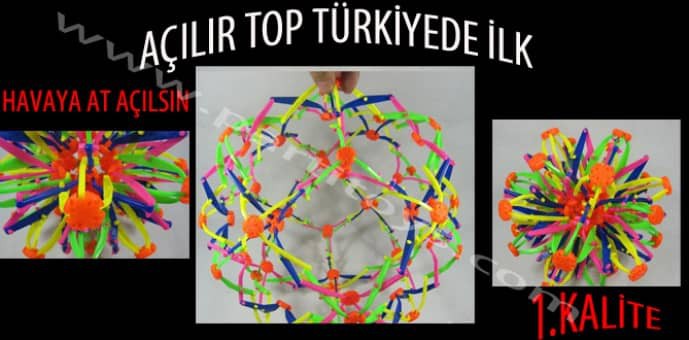 AÇILIR TOP TÜRKİYEDE İLK